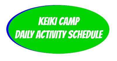 Keiki Camp daily activity schedule button for summer 2020